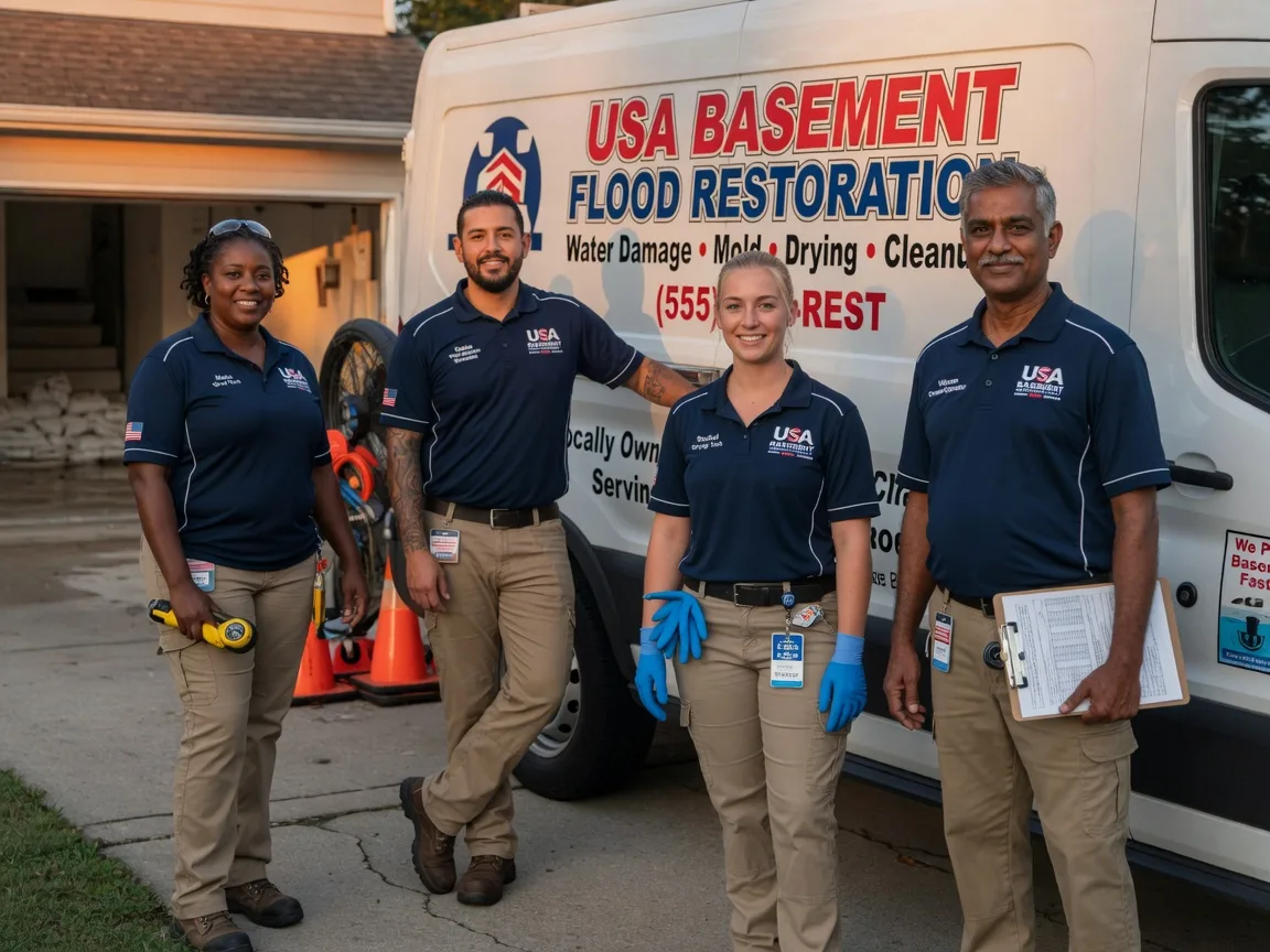 Basement Flood Cleanup company in Frenchville, PA
